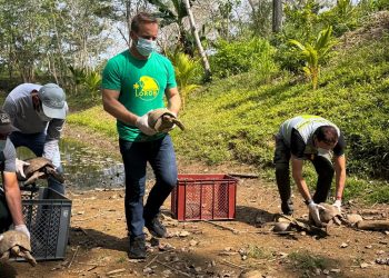 Dopo essere state salvate dal traffico illegale, oltre cento testuggini sono tornate nel loro habitat naturale