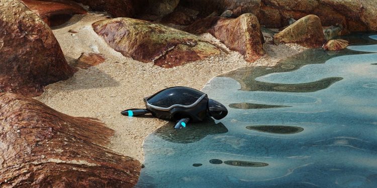 Presentato a Las Vegas “Amphibious RoboTurtle”, il robot a forma di tartaruga progettato per il monitoraggio dell’ambiente acquatico