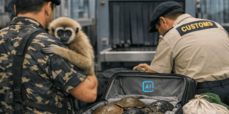 Traffico internazionale scoperto a Calcutta: sequestrate gibboni e tartarughe rare mai registrate nelle rotte locali